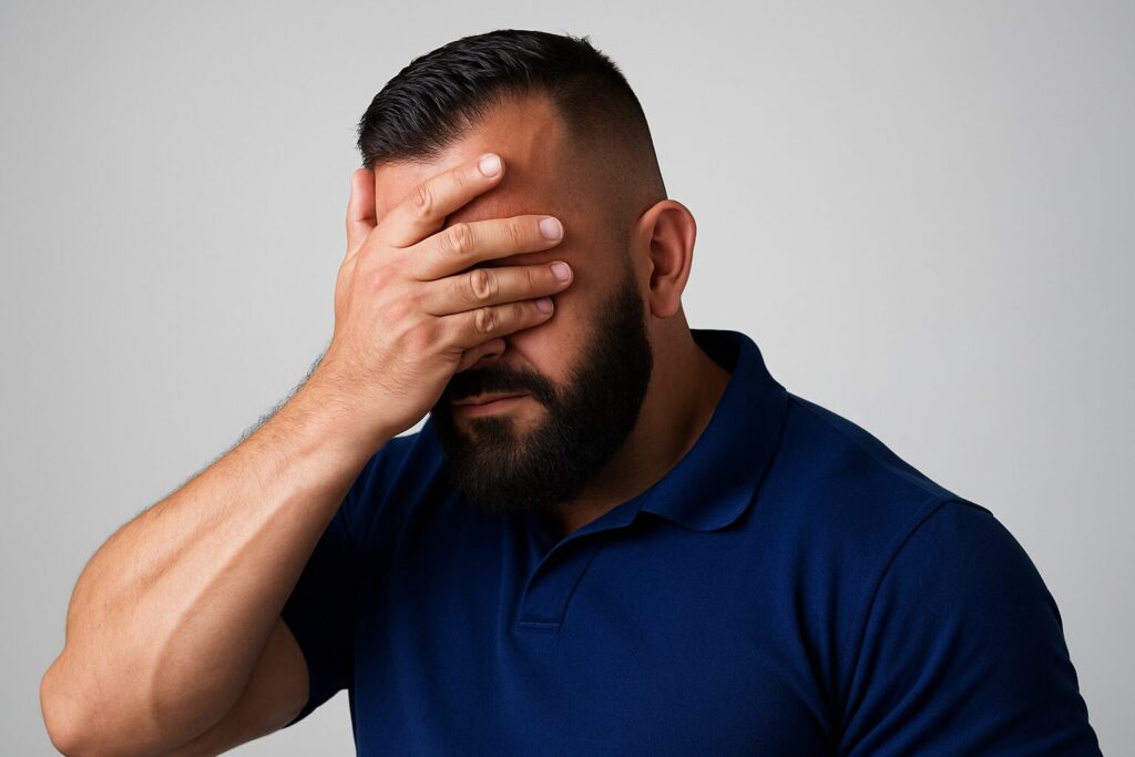 lucas facepalm