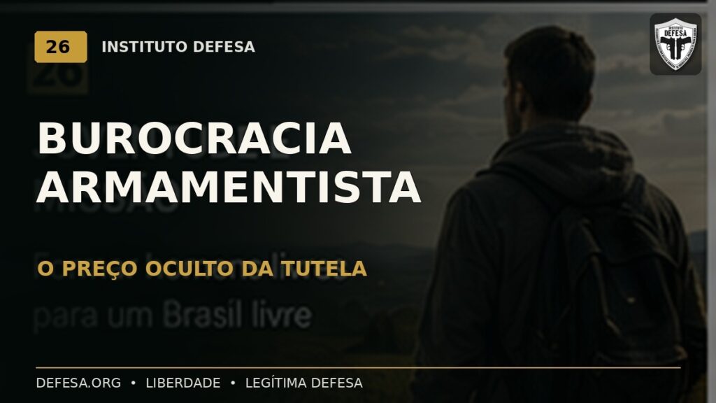 Burocracia armamentista: como um direito se transforma em privilégio de classe — Instituto DEFESA