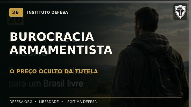 Burocracia armamentista: como um direito se transforma em privilégio de classe — Instituto DEFESA
